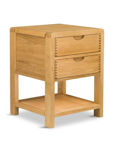 BARKER AND STONEHOUSE ERCOL BOSCO 2 DRAWER BEDSIDE CABINET