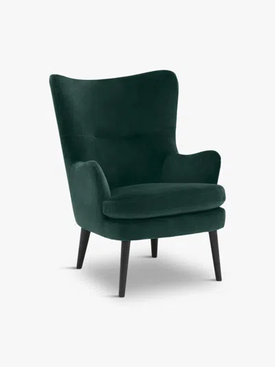 BARKER AND STONEHOUSE MARCY VELVET CHAIR, EMERALD