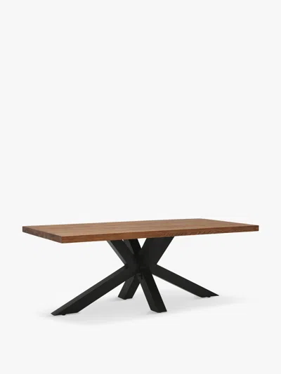 BARKER AND STONEHOUSE NAVARRO 220CM STAR DINING TABLE