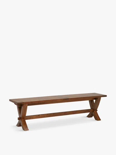 BARKER AND STONEHOUSE NEW FRONTIER X LEG BENCH