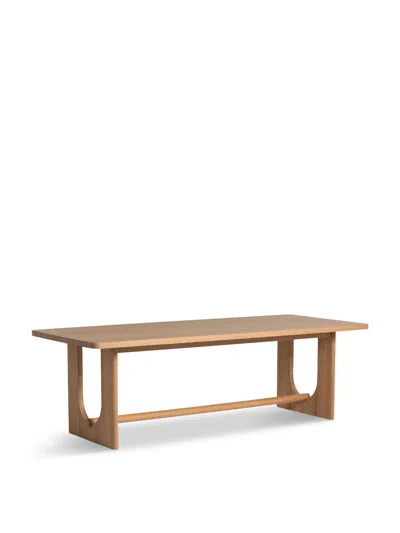 BARKER AND STONEHOUSE OLAV NEUTRAL WOOD DINING TABLE, SEATS 6-8