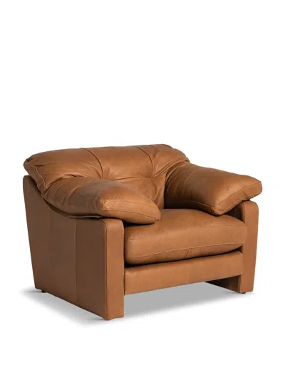 BARKER AND STONEHOUSE PENLEY BUTTON BACK LOUNGE CHAIR