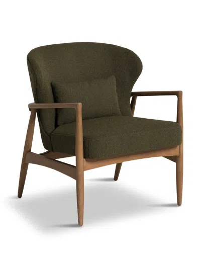 BARKER AND STONEHOUSE PINTER BOUCLE ARMCHAIR