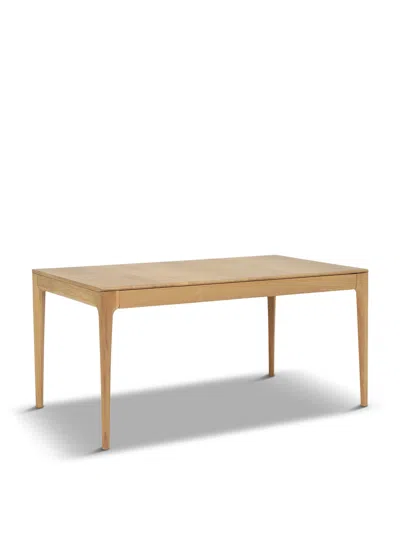 BARKER AND STONEHOUSE ROMANA MEDIUM EXTENDING WOOD DINING TABLE