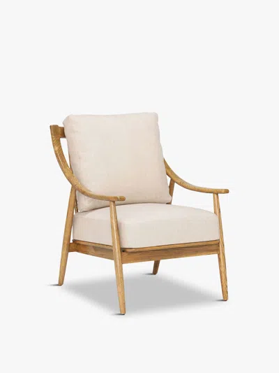 BARKER AND STONEHOUSE RUNA ARMCHAIR, CREAM