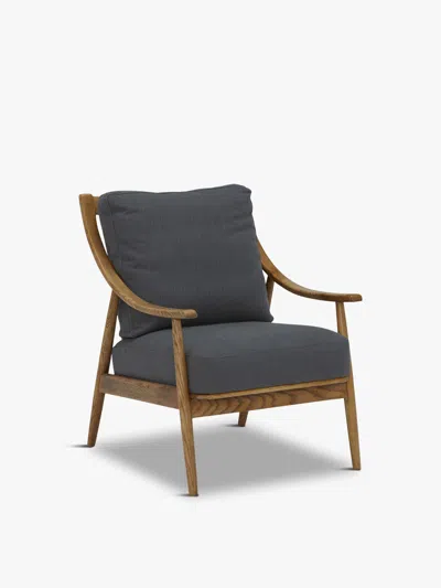 BARKER AND STONEHOUSE GREY RUNA ARMCHAIR, GREY