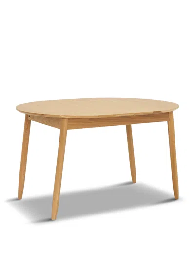 BARKER AND STONEHOUSE TERAMO OAK WOOD SMALL EXTENDING DINING TABLE