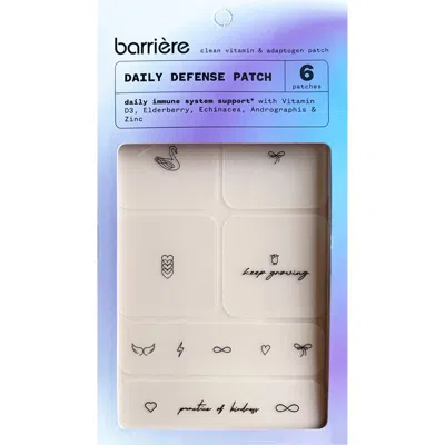 BARRIÈRE BARRIERE DAILY DEFENSE PATCH 6CT MINI MOTIFS