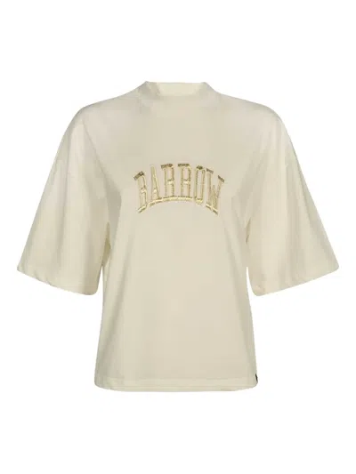 BARROW EMBROIDERED-BEAR COTTON T-SHIRT