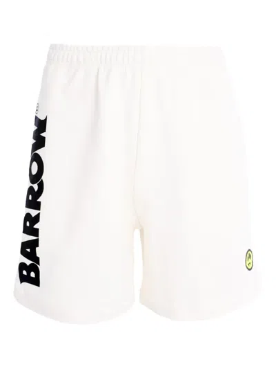 BARROW LOGO-PRINT TRACK SHORTS