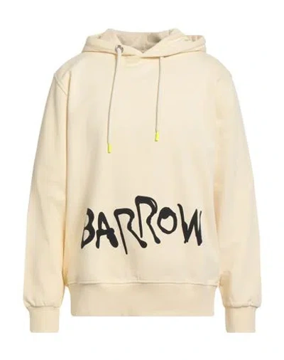 BARROW BARROW MAN SWEATSHIRT IVORY SIZE M COTTON