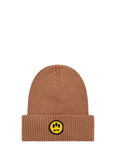 BARROW BARROW SMILEY PATCH BEANIE HAT