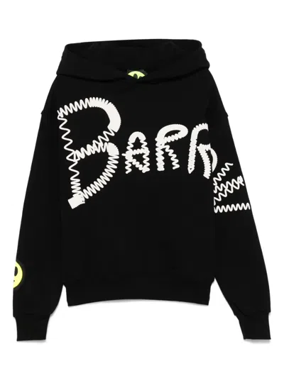 BARROW RAISED-LOGO HOODIE