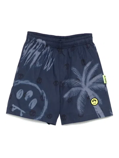 BARROW SKULL-PATTERN SHORTS