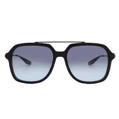 BARTON PERREIRA BARTON PERREIRA D.ELLIS STEEL BLUE NAVIGATOR MEN'S SUNGLASSES BP40033I 01V 56