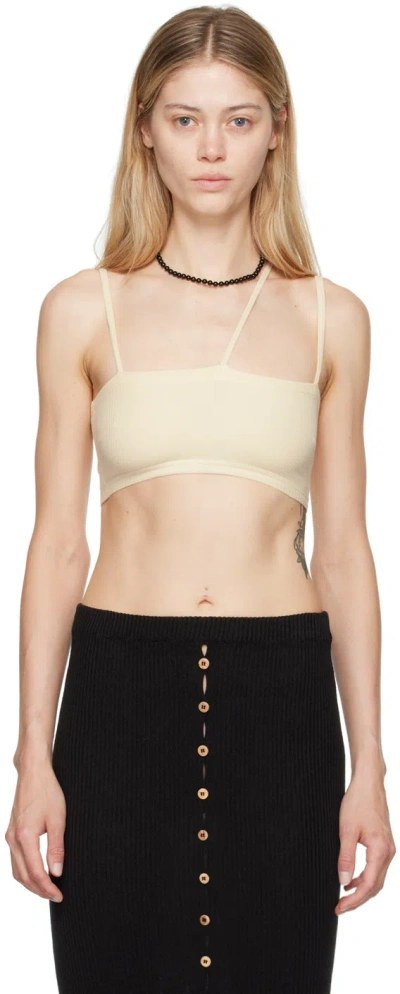 BASERANGE OFF-WHITE NIDA BRA