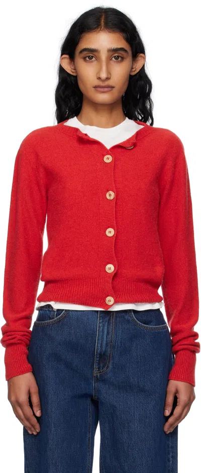 BASERANGE RED TIER CARDIGAN