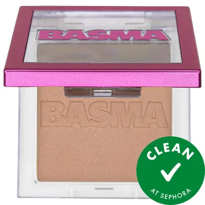 BASMA THE SOFT MATTE TALC-FREE BLURRING POWDER BRONZER LIGHT 0.15 OZ/4.2 ML