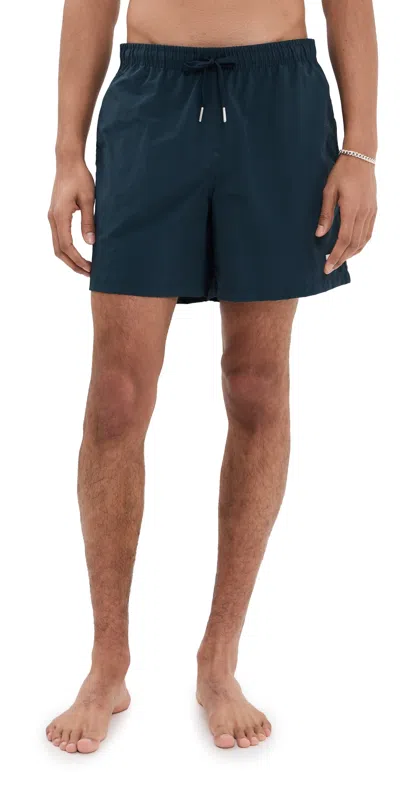 BATHER SOLID NAVY SWIM TRUNKS 5 NAVY