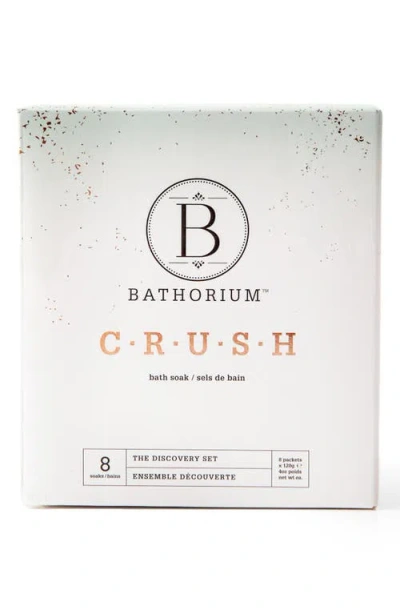 BATHORIUM BATHORIUM CRUSH 8-PACK DISCOVERY BATH SOAK SET