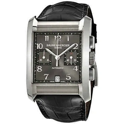BAUME ET MERCIER BAUME AND MERCIER CHRONOGRAPH AUTOMATIC BLACK DIAL MEN'S WATCH 10030