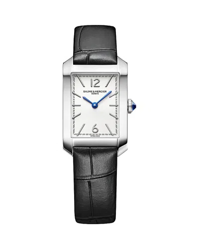 BAUME & MERCIER HAMPTON WATCH, 35MM X 22MM
