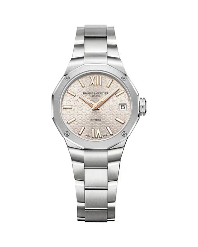 BAUME & MERCIER RIVIERA WATCH, 33MM