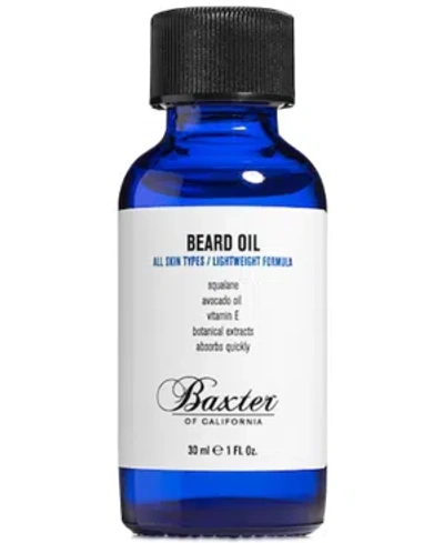 BAXTER OF CALIFORNIA BEARD OIL, 1 FL. OZ.