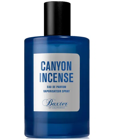 BAXTER OF CALIFORNIA CANYON INCENSE EAU DE PARFUM, 3.4 OZ.