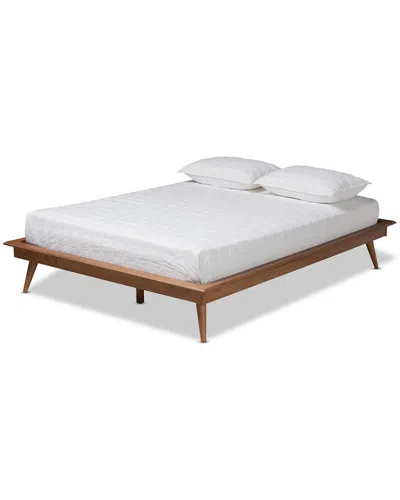 BAXTON STUDIO BAXTON STUDIO KARINE FULL SIZE PLATFORM BED FRAME