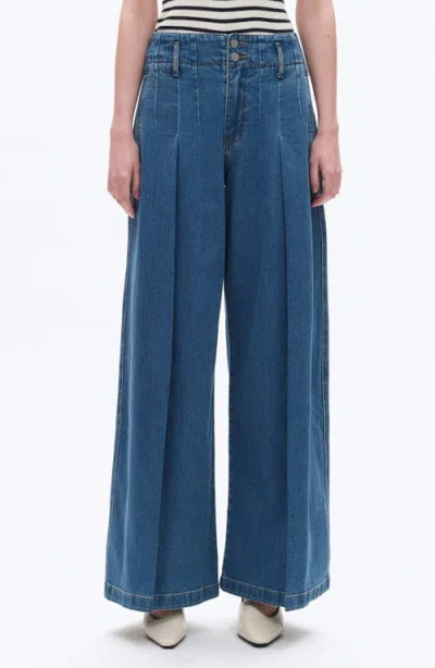 BAYEAS BAYEAS DARTED HIGH WAIST SUPER WIDE LEG JEANS
