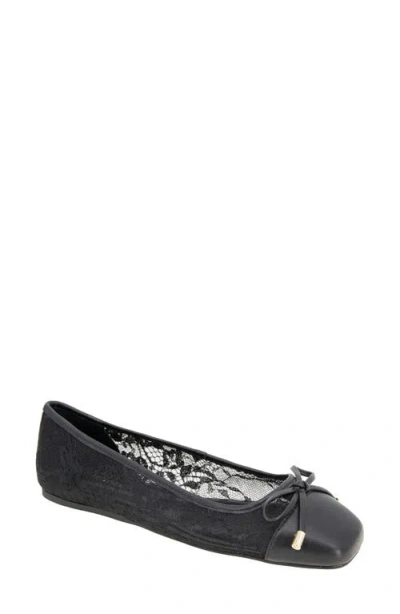 BCBG BCBG HARTLY CAP TOE BALLET FLAT