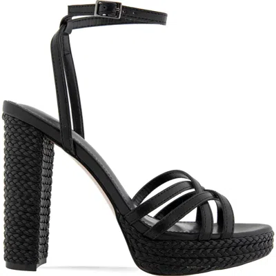 BCBG BCBG ORISA ANKLE STRAP PLATFORM SANDAL