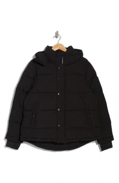 BCBGENERATION BCBGENERATION HOODED SHORT PUFFER JACKET