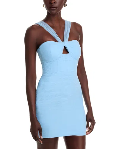 BCBGMAXAZRIA TULLE MINI DRESS