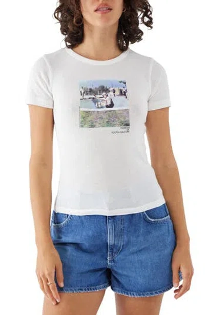 BDG URBAN OUTFITTERS BDG URBAN OUTFITTERS MUSEUM OF YOUTH COTTON GRAPHIC BABY TEE