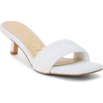 BEACH BY MATISSE BEACH BY MATISSE CAPRICORN KITTEN HEEL SLIDE SANDAL