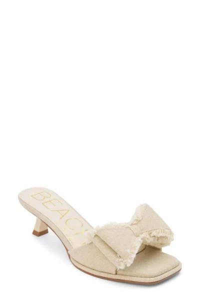 BEACH BY MATISSE BEACH BY MATISSE PENELOPE KITTEN HEEL SLIDE SANDAL