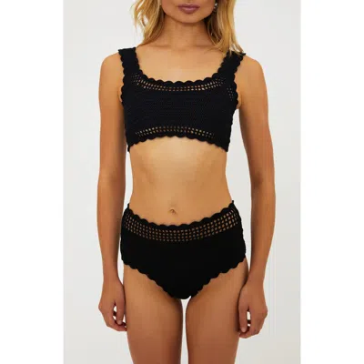 BEACH RIOT BEACH RIOT ANDY CROCHET BIKINI TOP