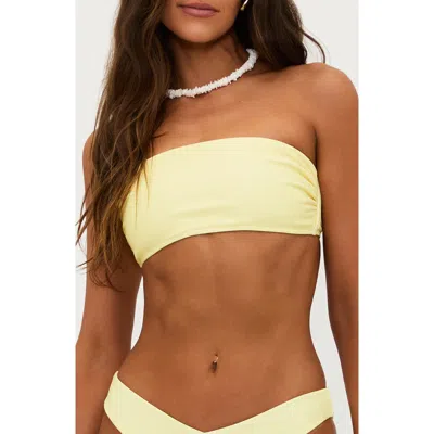 BEACH RIOT BEACH RIOT KELSEY STRAPLESS BIKINI TOP