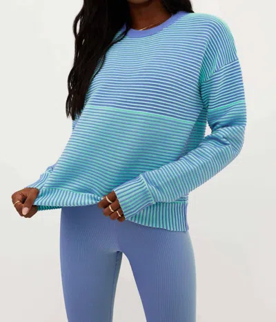 BEACH RIOT OCCULUS SWEATER IN SEASHORE