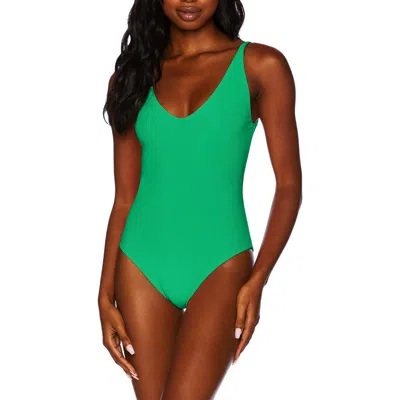BEACH RIOT BEACH RIOT REESE RIB ONE-PIECE SWIMSUIT