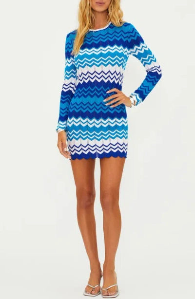 BEACH RIOT BEACH RIOT SHEA LONG SLEEVE COVER-UP DRESS