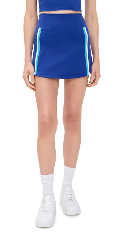 BEACH RIOT THORA SKIRT RIVIERA AZURE