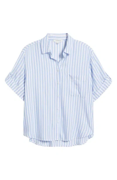 BEACHLUNCHLOUNGE BEACHLUNCHLOUNGE MURPHY STRIPE BUTTON-UP SHIRT