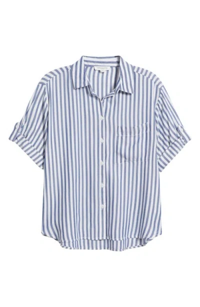 BEACHLUNCHLOUNGE BEACHLUNCHLOUNGE MURPHY STRIPE BUTTON-UP SHIRT