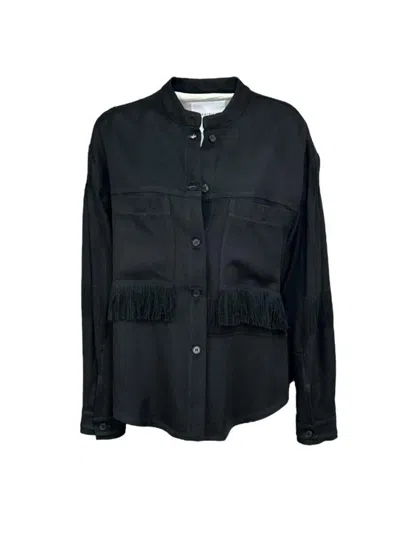 BEATRICE B WOMEN'S JACKET 22FA3844 FRAYED - BEATRICE B.