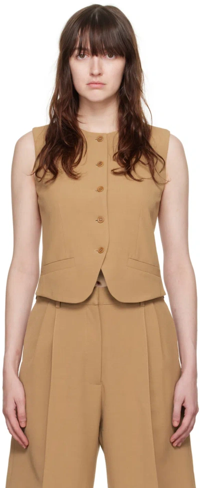 BEAUFILLE SSENSE EXCLUSIVE TAN RUBENS VEST