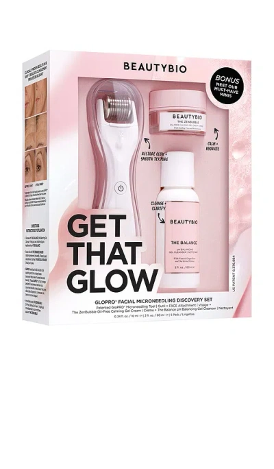 BEAUTYBIO GET THAT GLOW GLOPRO MICRONEEDLING TOOL & DISCOVERY SET