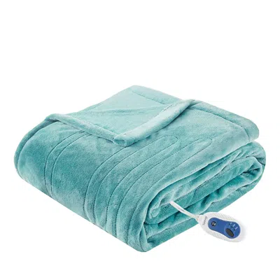 BEAUTYREST PLUSH HEATED THROW, 60 X 70